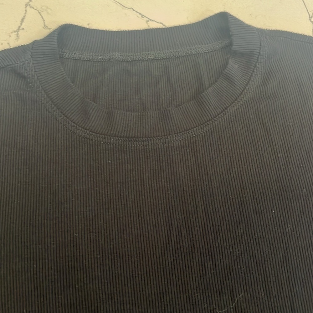 Carbon 38 Ribbed Tee - Picture 2 of 4